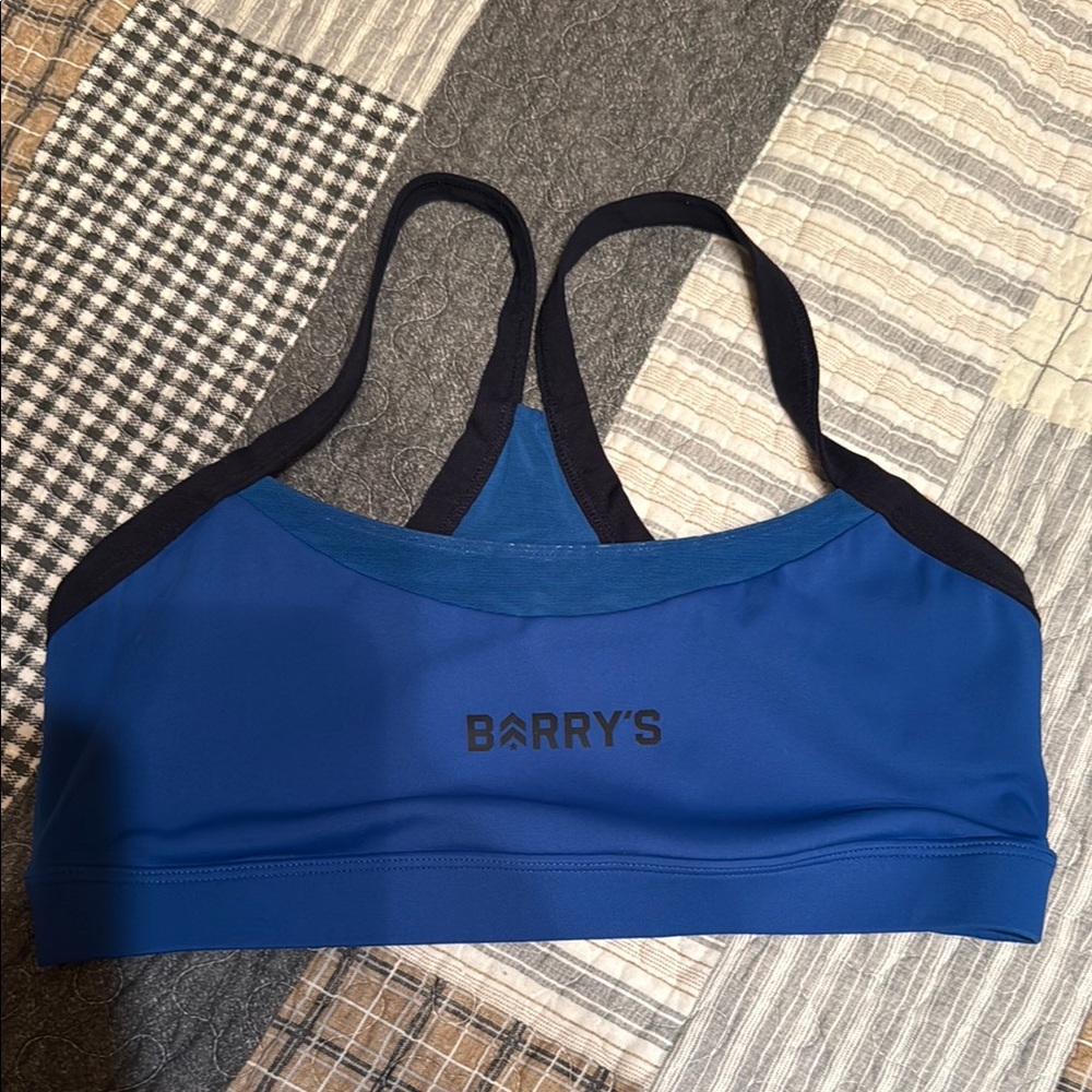 Barry's Blue Sports Bra